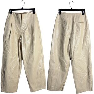 Avec Les Filles NWT faux leather pants size 6